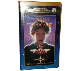 The Indian In The Cupboard vintage VHS in original plastic clamshell case